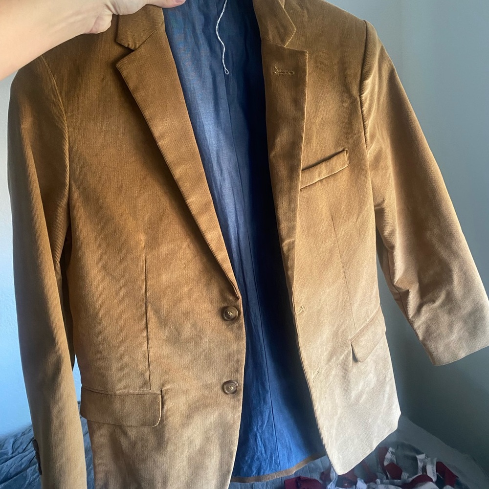 Class/Club Men's Tan Blazer 14/16